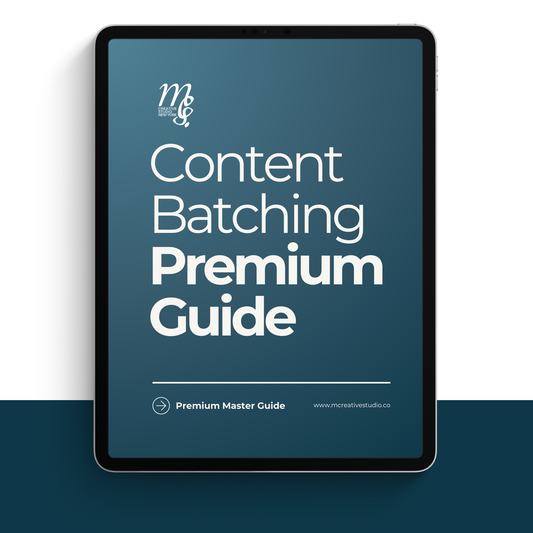 Content Batching Premium Guide